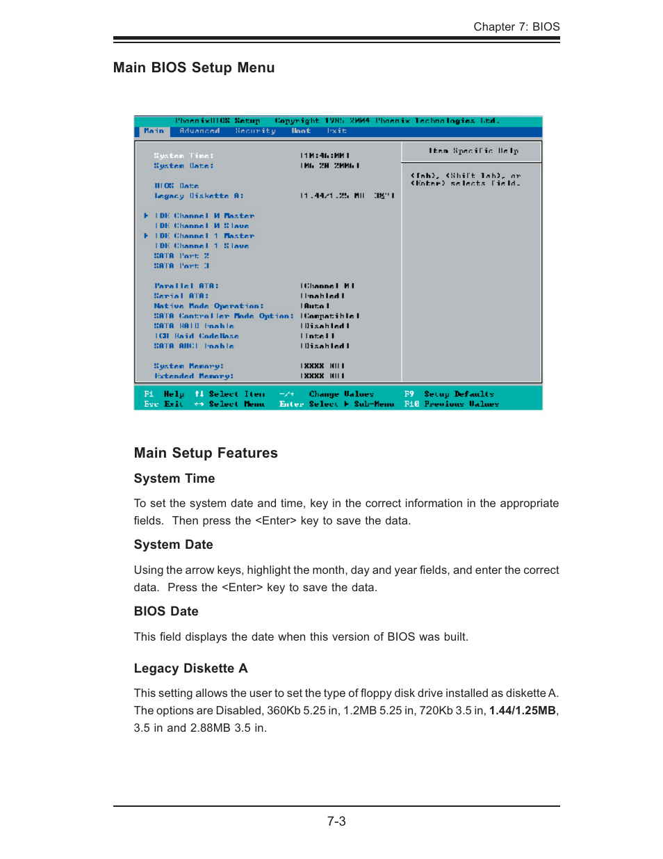 SUPER MICRO Computer SUPERSERVER 6015B-3 User Manual | Page 71 / 144
