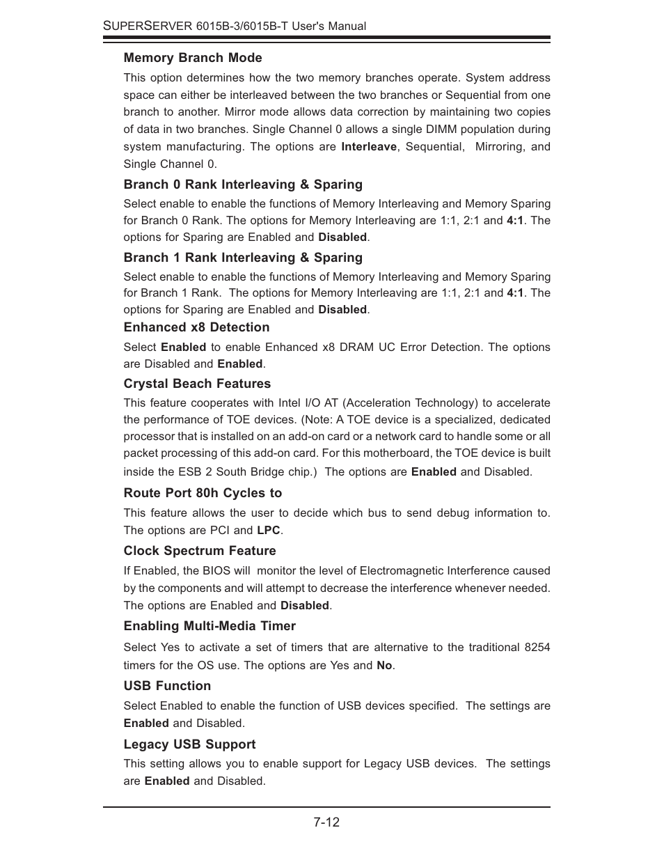 SUPER MICRO Computer SUPERSERVER 6015B-3 User Manual | Page 80 / 144