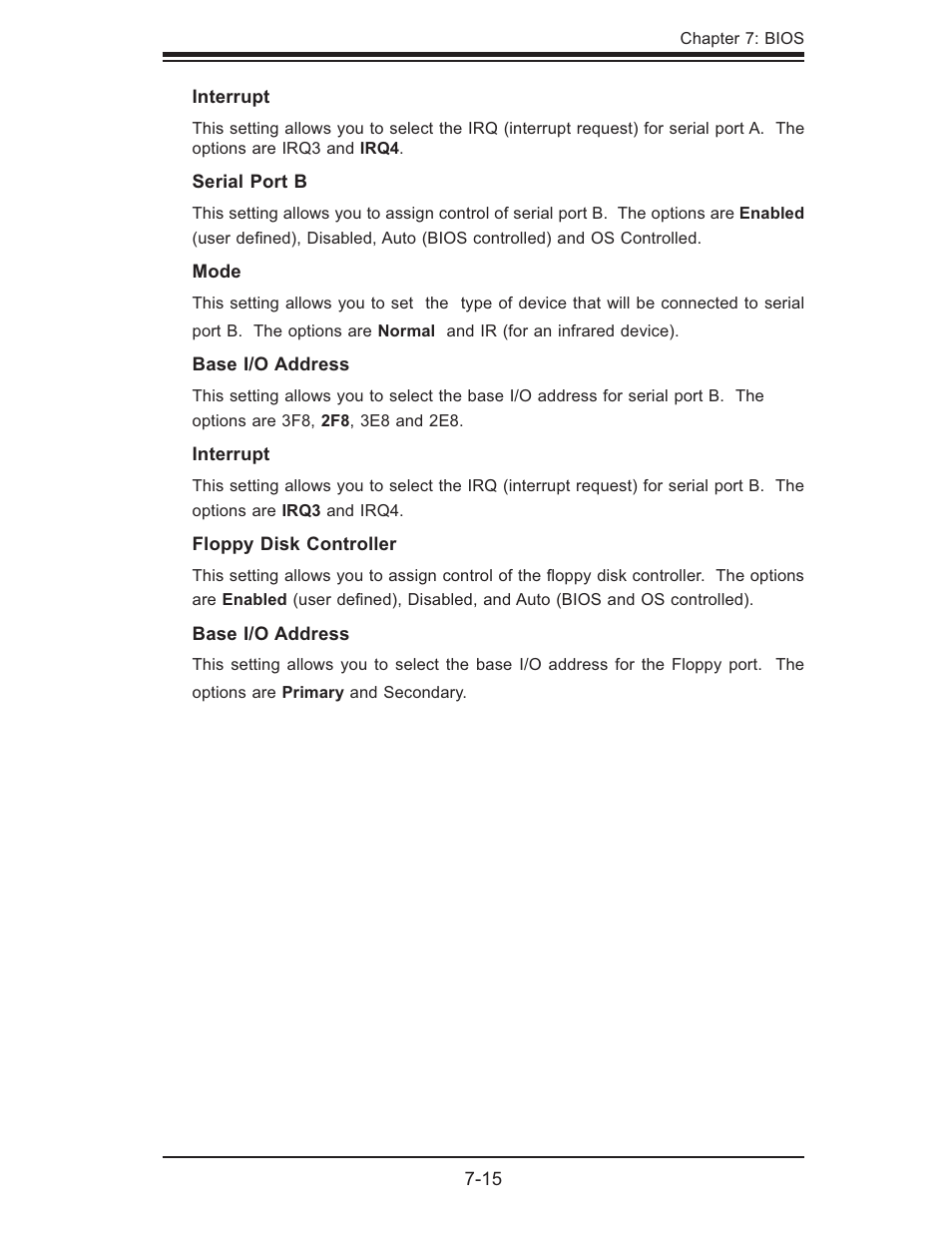 SUPER MICRO Computer SUPERSERVER 6015B-3 User Manual | Page 83 / 144