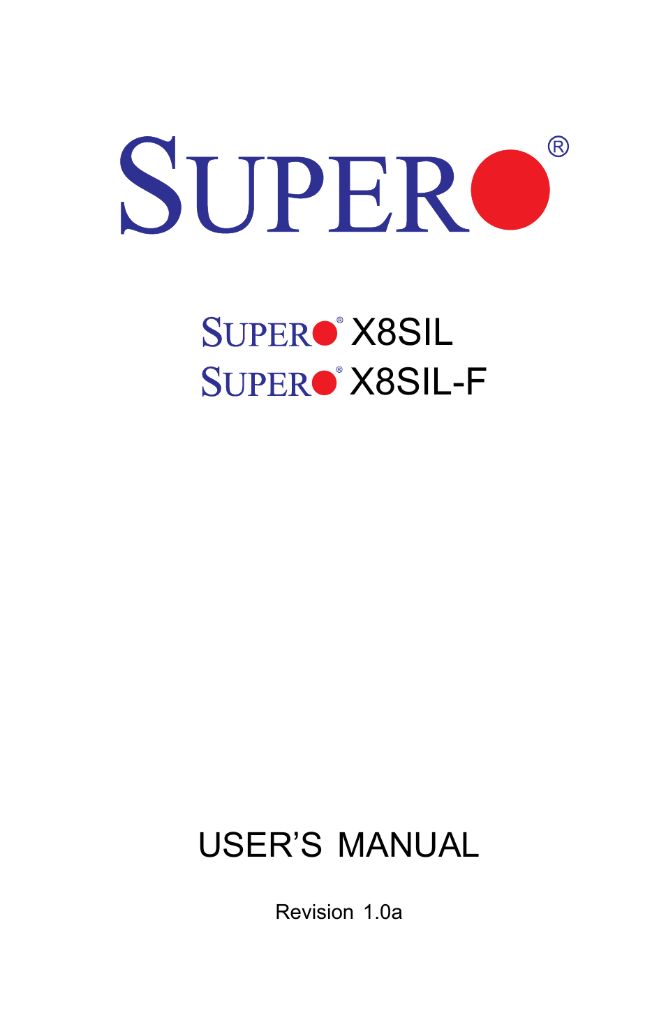 SUPER MICRO Computer X8SIL User Manual | 101 pages