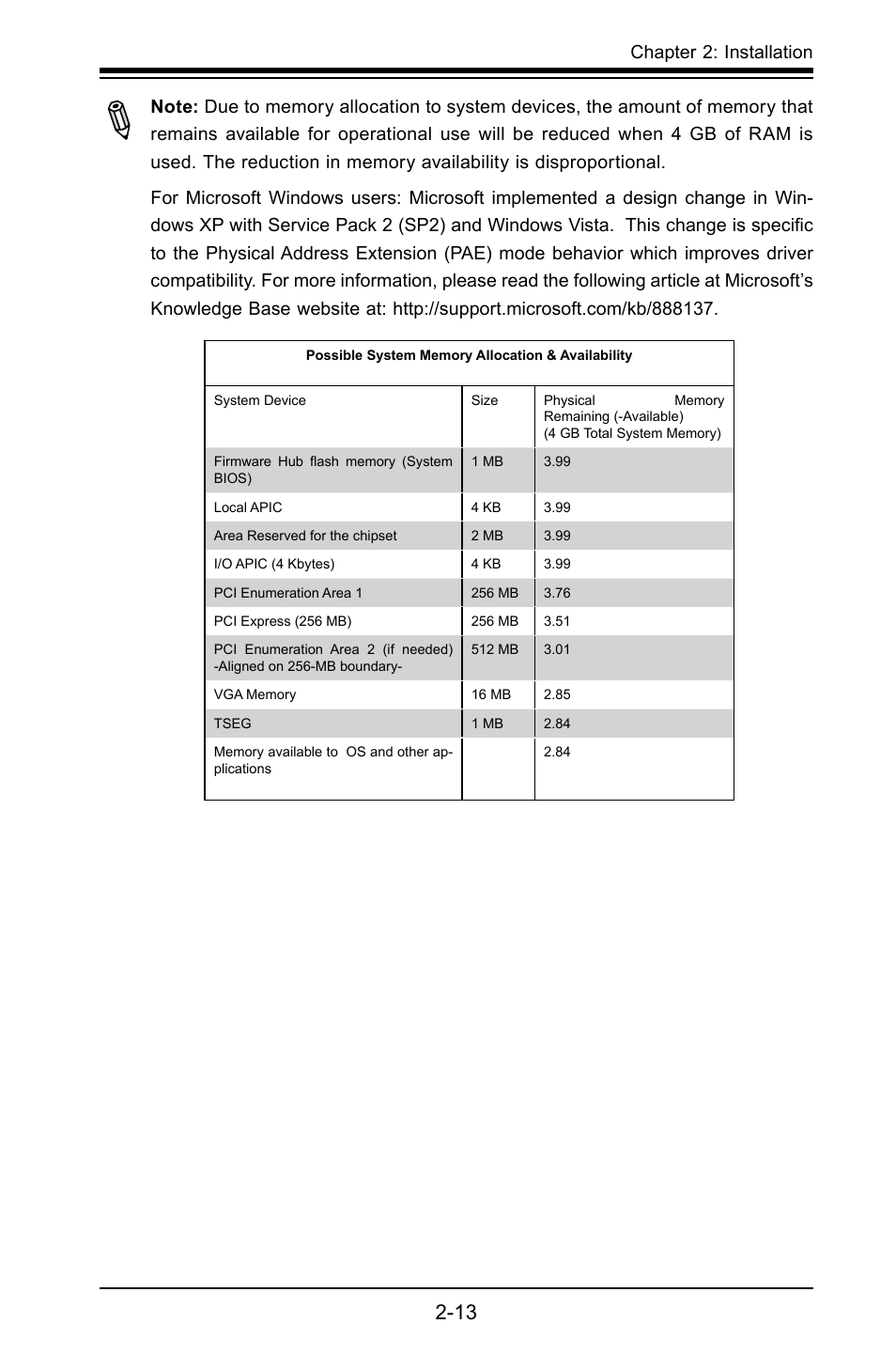 Chapter 2: installation | SUPER MICRO Computer X8SIL User Manual | Page 35 / 101
