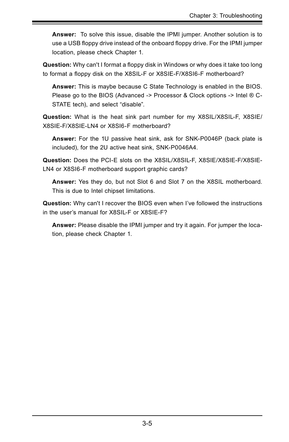 SUPER MICRO Computer X8SIL User Manual | Page 65 / 101