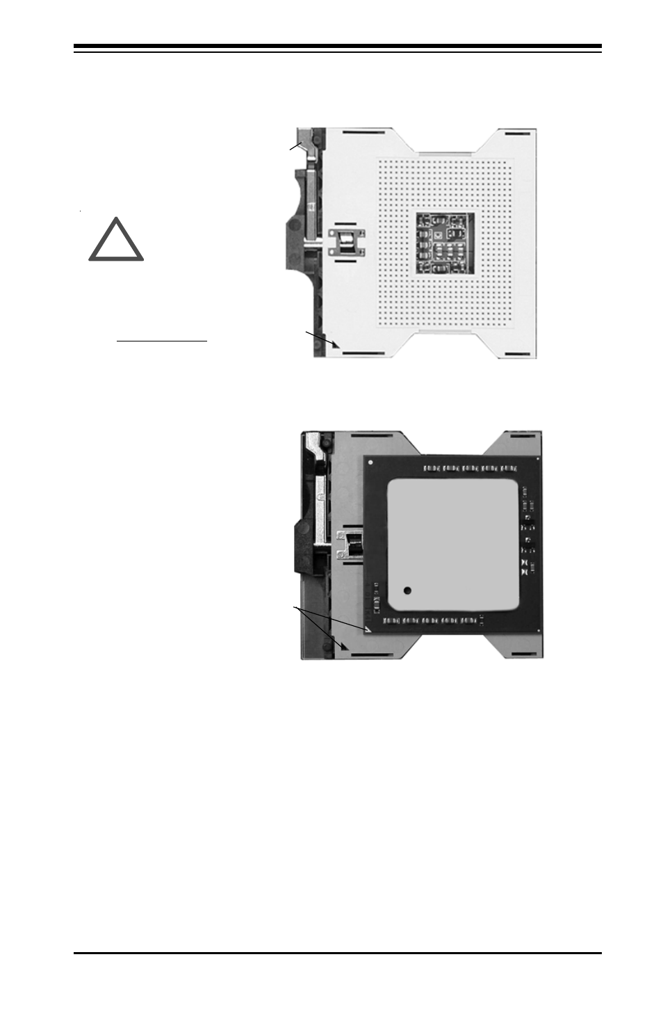 Warning | SUPER MICRO Computer X6DHT-G User Manual | Page 25 / 110