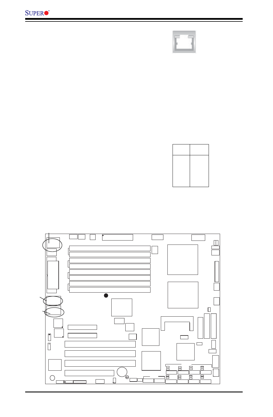 Atx ps/2 keyboard and ps/2 mouse ports, Glan (giga-bit ethernet ports), X6dht-g user's manual | Uper x6dht-g | SUPER MICRO Computer X6DHT-G User Manual | Page 36 / 110