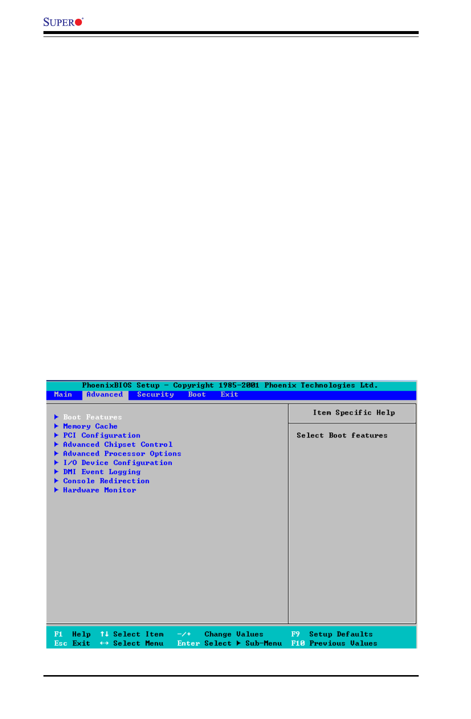 4 advanced setup | SUPER MICRO Computer X6DHT-G User Manual | Page 60 / 110