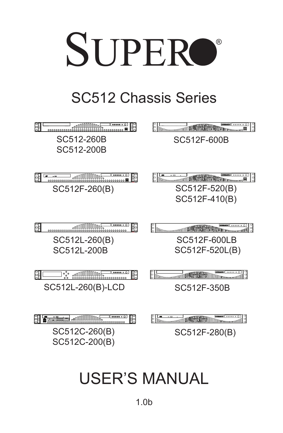 SUPER MICRO Computer Supero SC512 User Manual | 68 pages