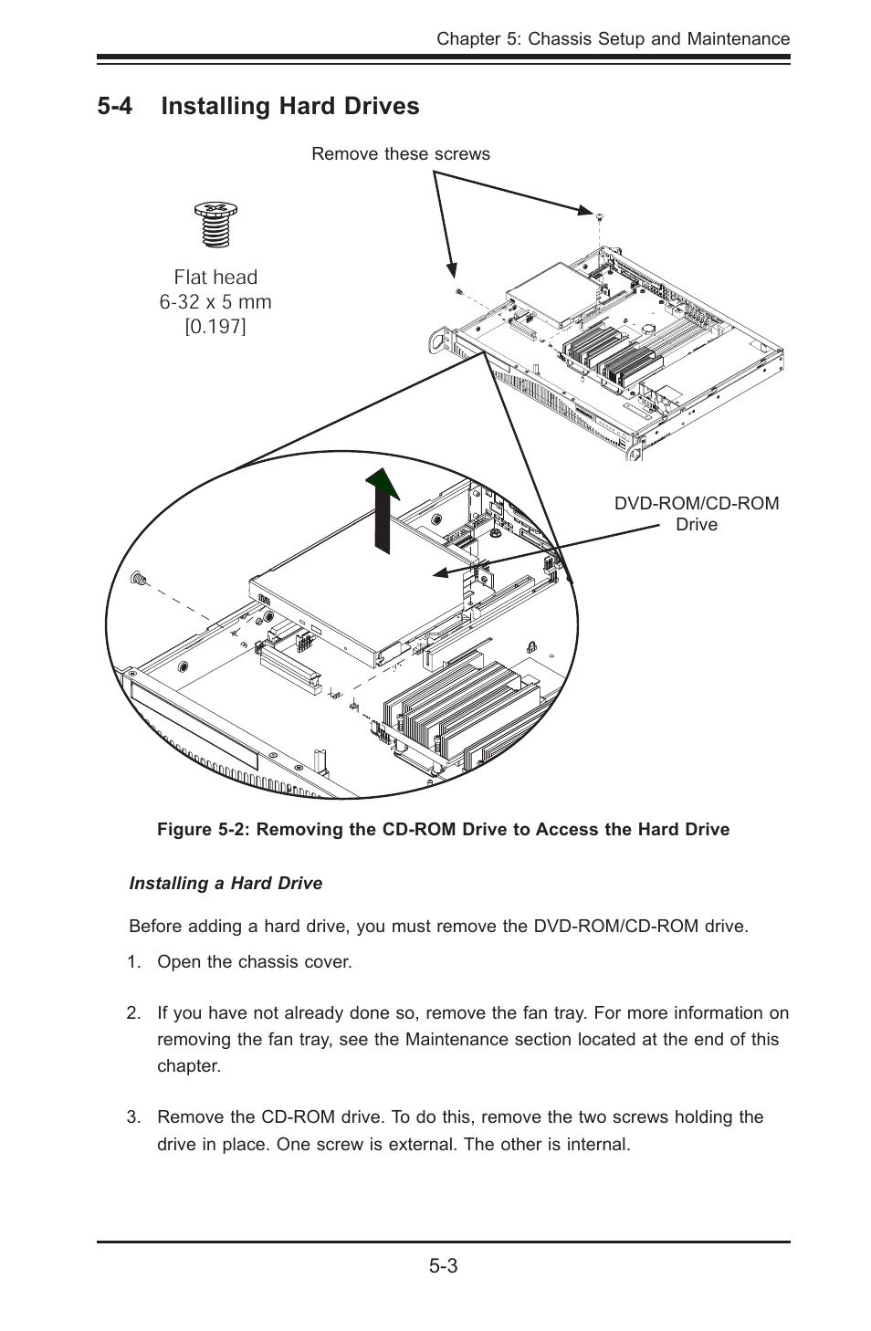 Rail, Dvd-rom cd-rom floppy drive, Hard drive | M/b standoff, 4 installing hard drives | SUPER MICRO Computer Supero SC512 User Manual | Page 33 / 68