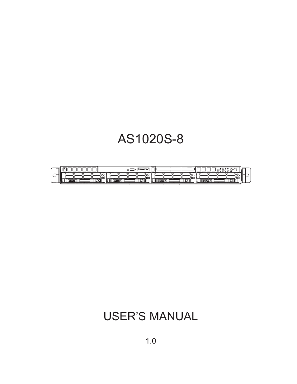 SUPER MICRO Computer AS1020S-8 User Manual | 102 pages