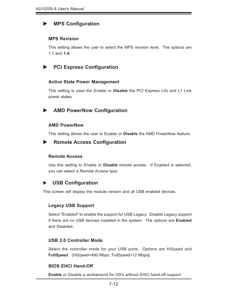 SUPER MICRO Computer AS1020S-8 User Manual | Page 82 / 102