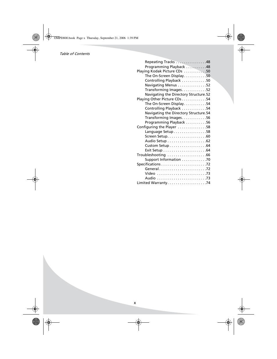 SpectronIQ PD-1100 User Manual | Page 12 / 92