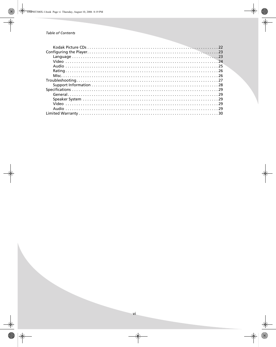 SpectronIQ PHT-300X User Manual | Page 8 / 44