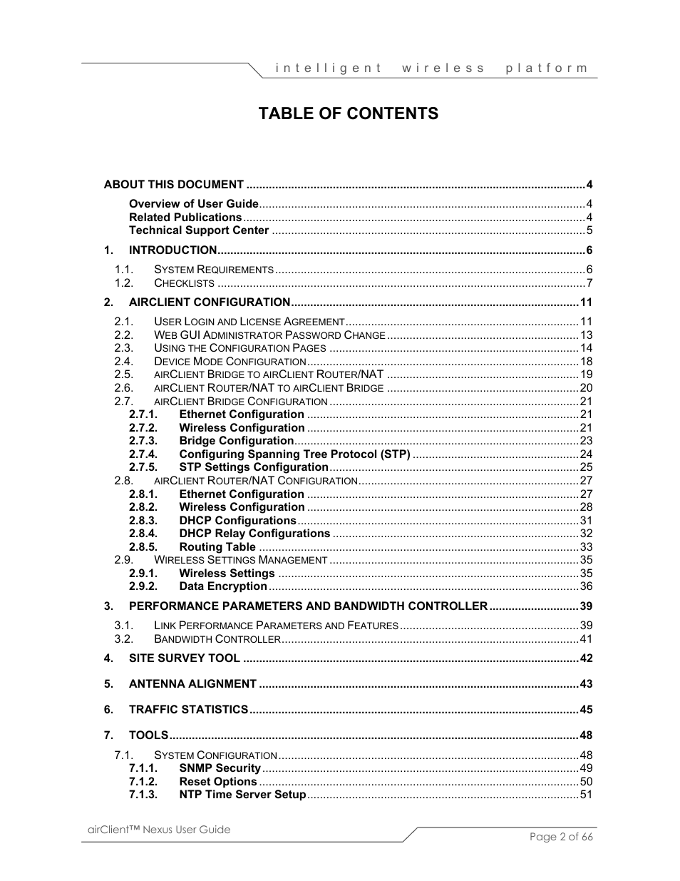 SmartBridges sB3410 User Manual | Page 2 / 66