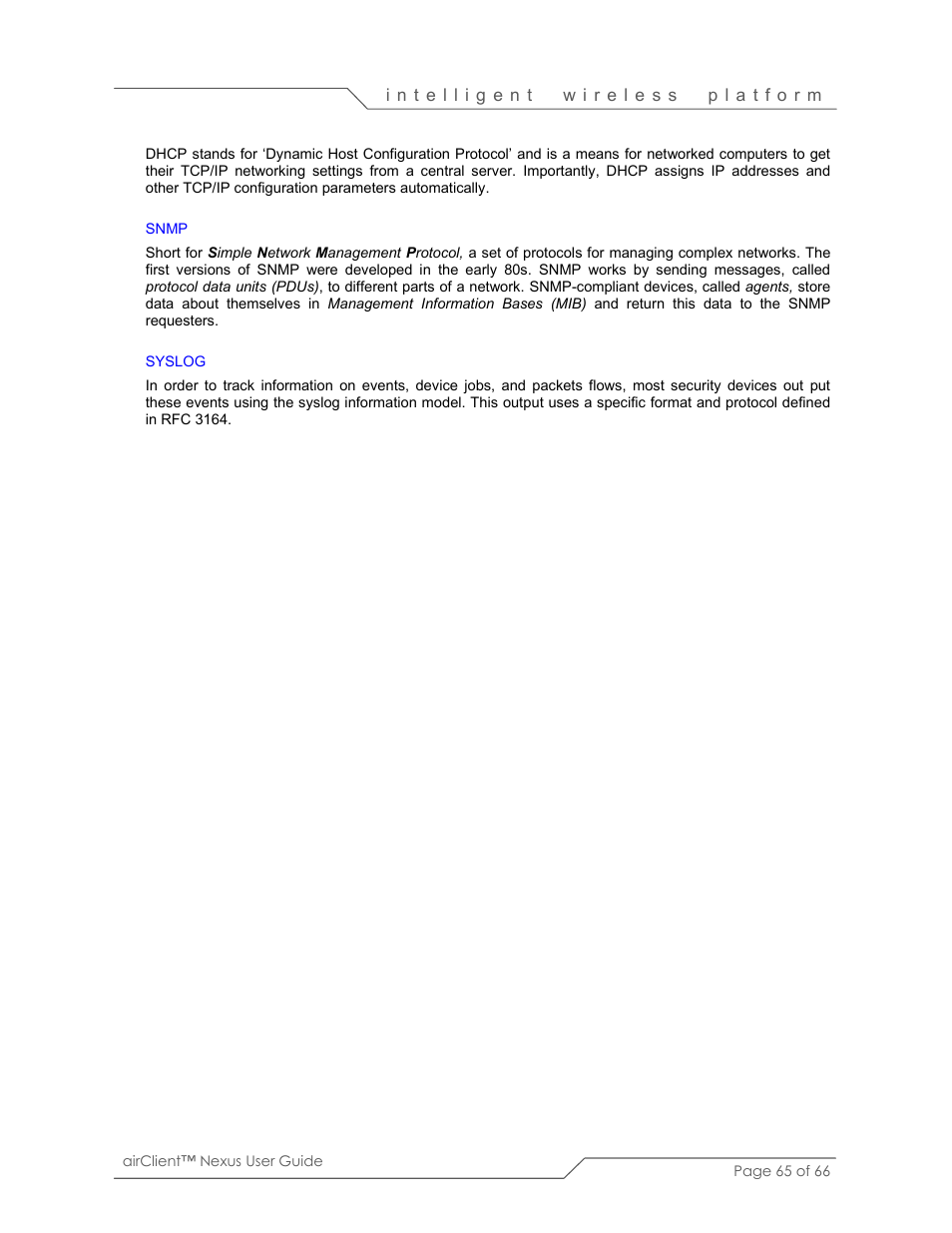 SmartBridges sB3410 User Manual | Page 65 / 66