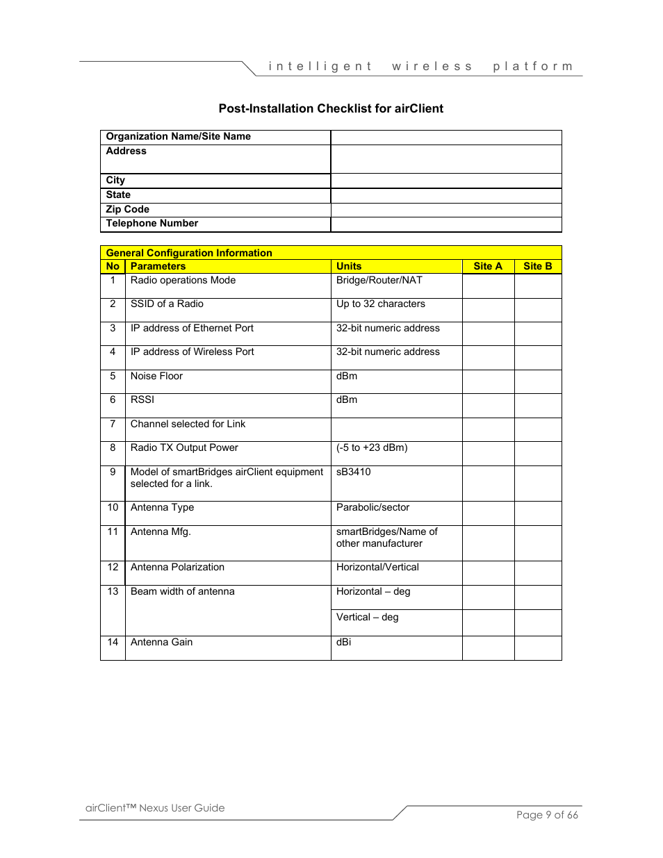 SmartBridges sB3410 User Manual | Page 9 / 66