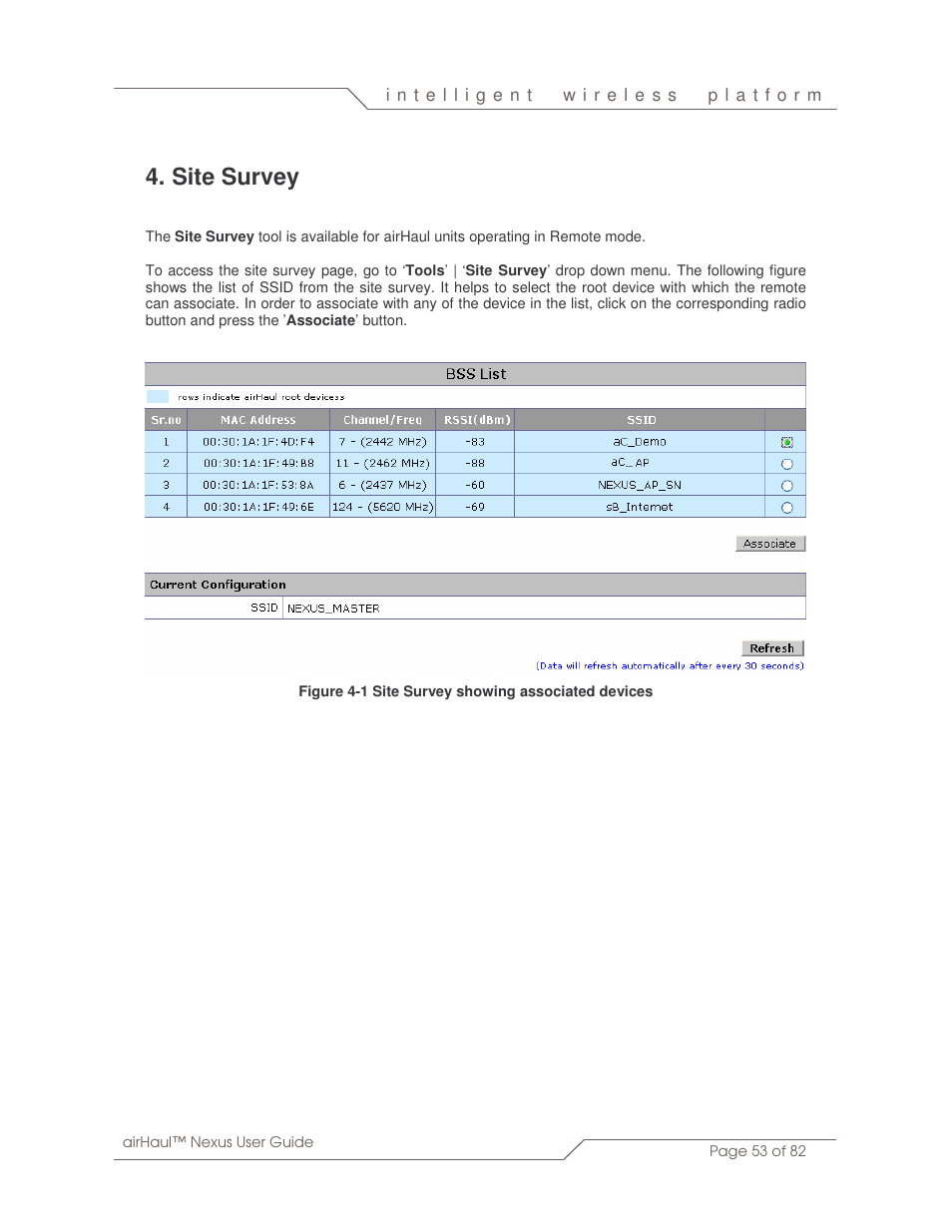 Site survey | SmartBridges sB3010 User Manual | Page 53 / 82