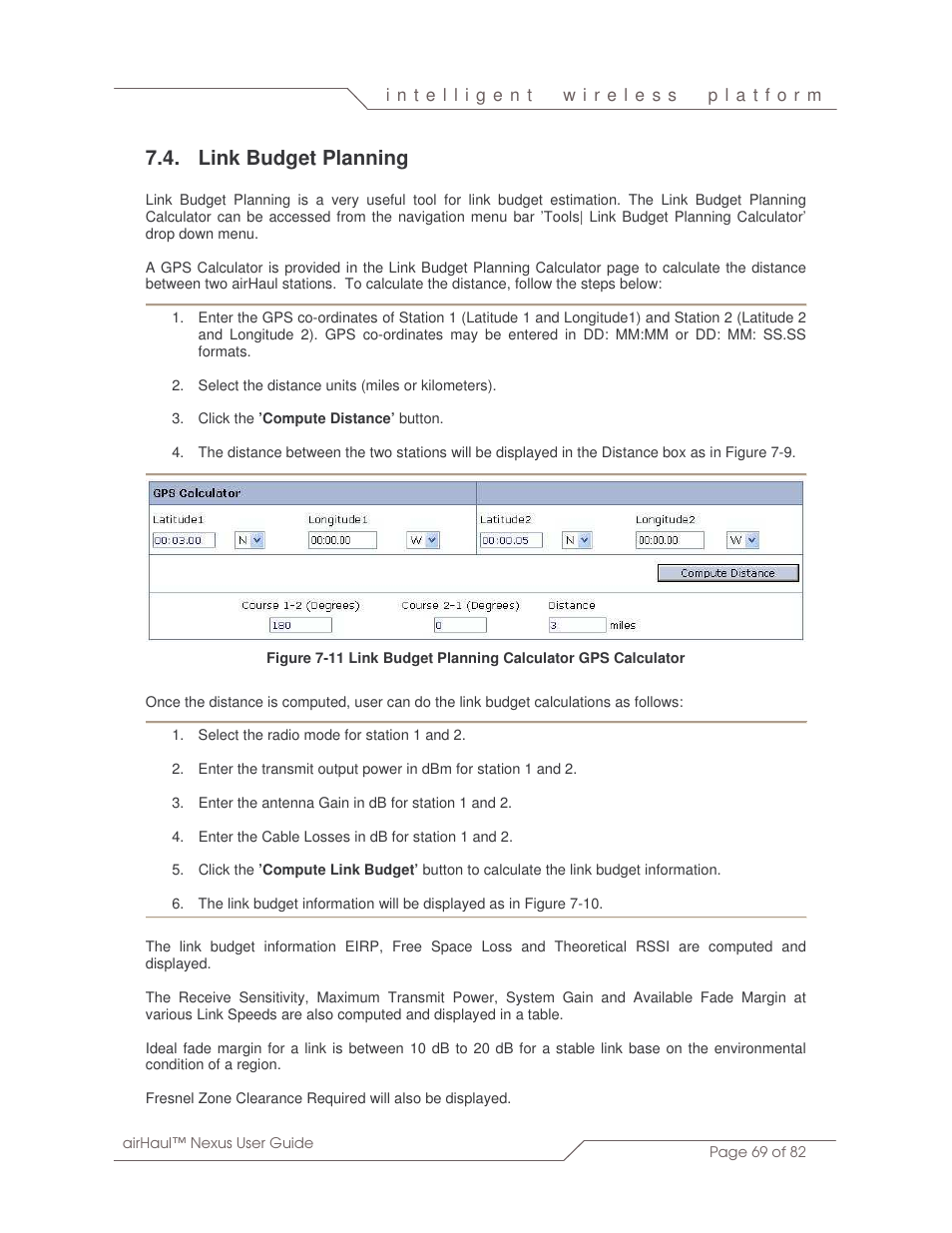 Link budget planning | SmartBridges sB3010 User Manual | Page 69 / 82