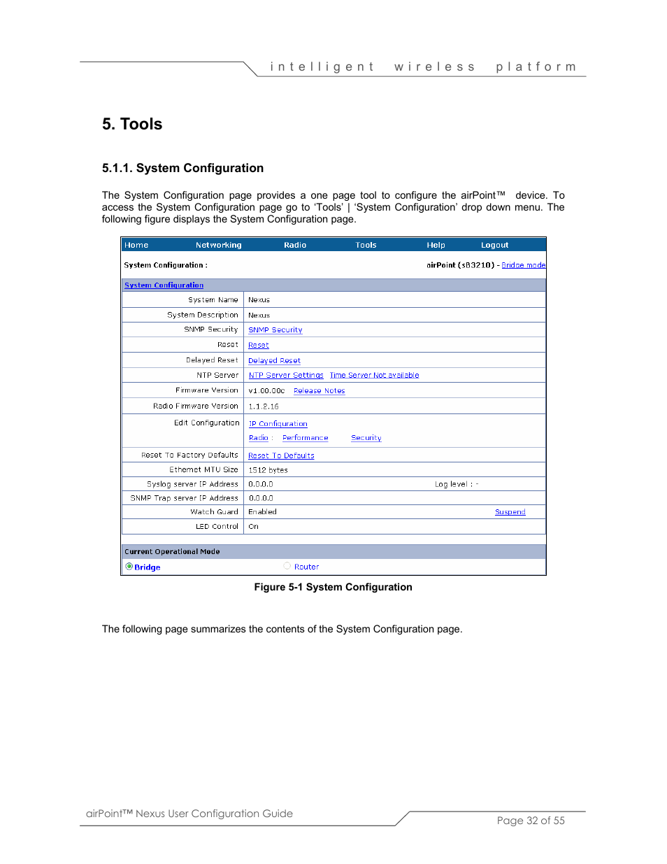 Tools | SmartBridges sB3210 User Manual | Page 32 / 55