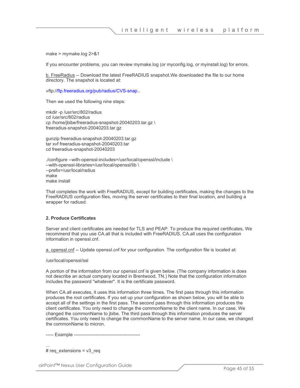 SmartBridges sB3210 User Manual | Page 45 / 55