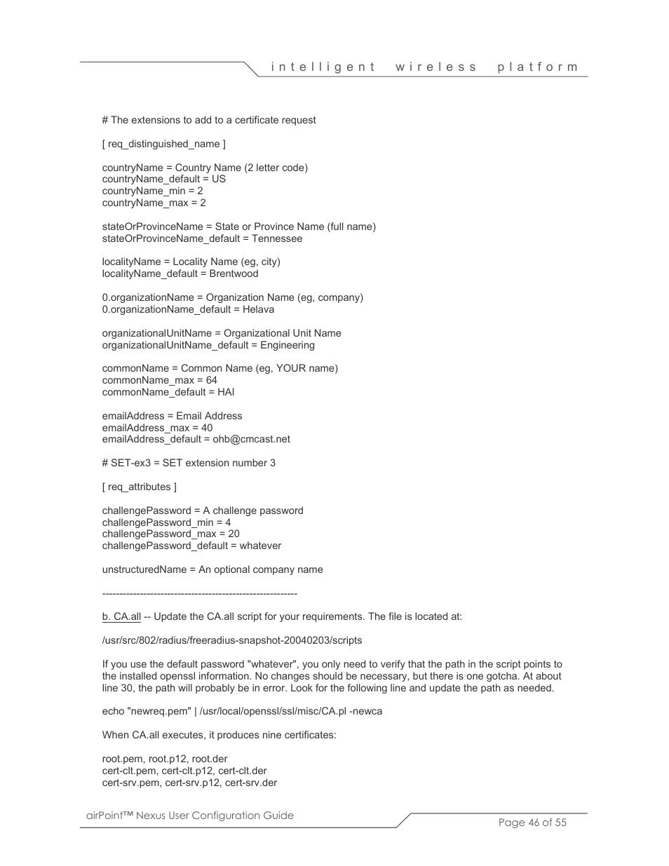 SmartBridges sB3210 User Manual | Page 46 / 55