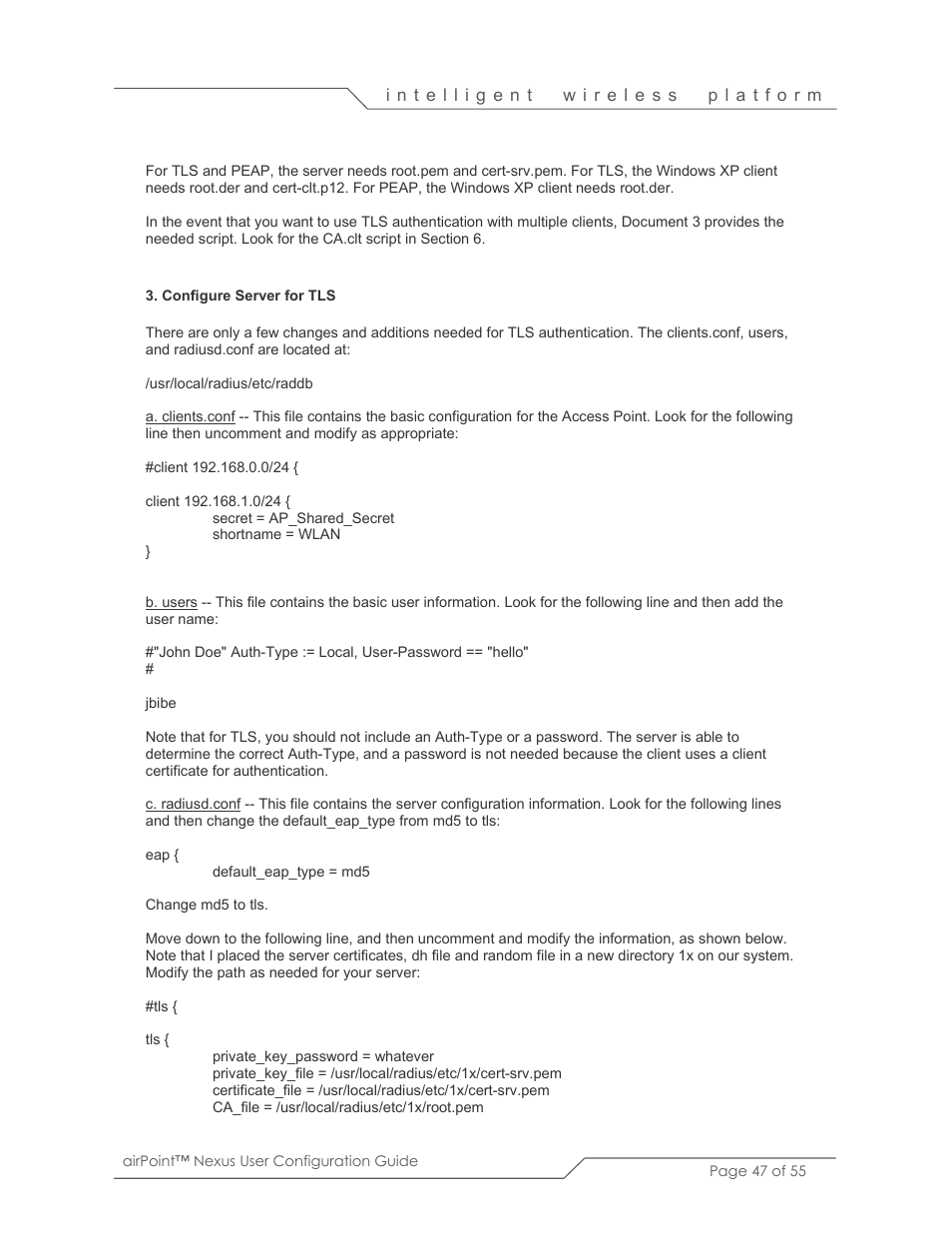 SmartBridges sB3210 User Manual | Page 47 / 55