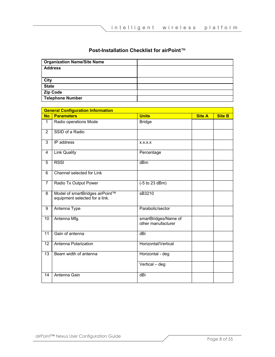 SmartBridges sB3210 User Manual | Page 8 / 55