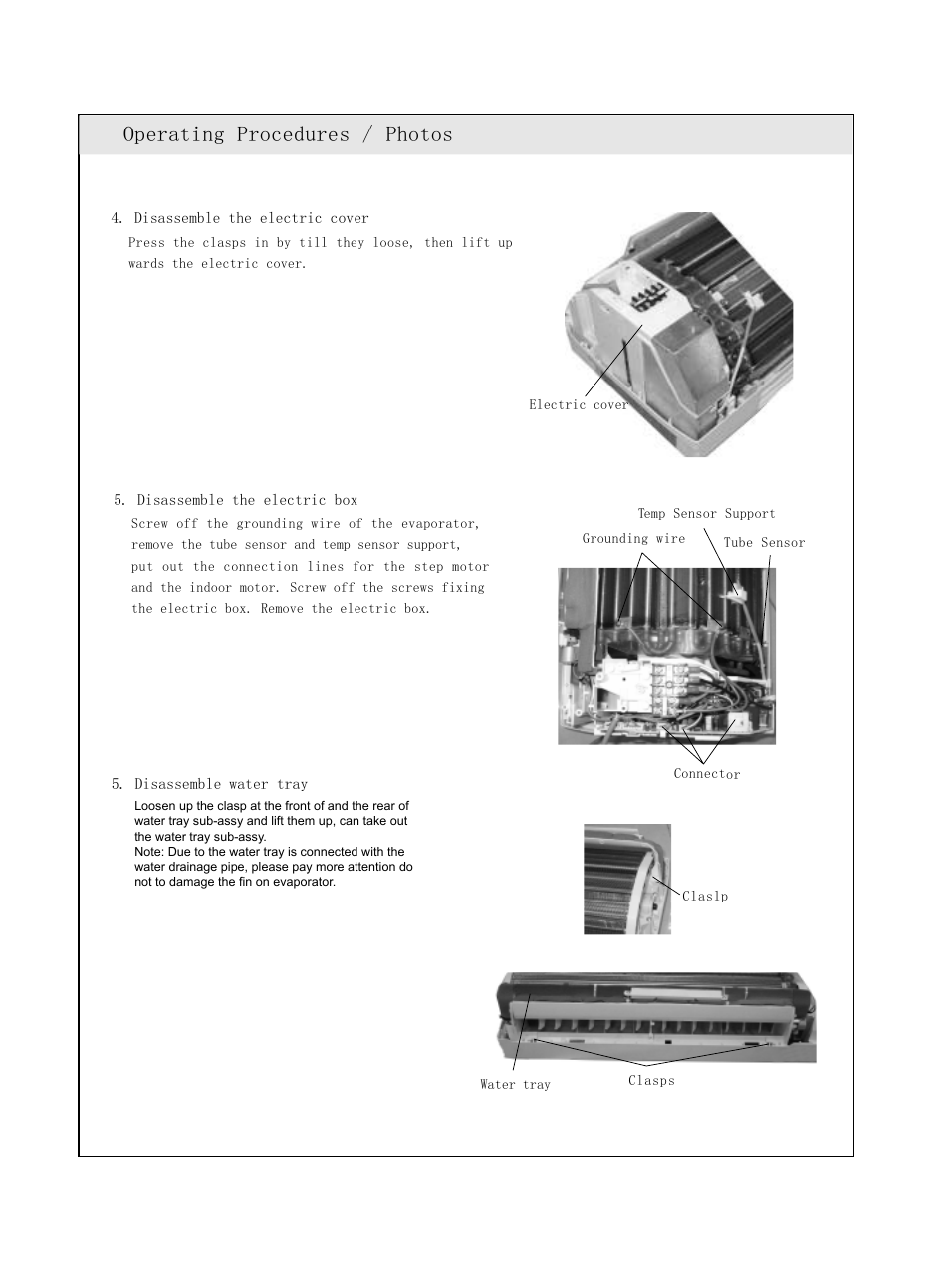 Operating procedures / photos | Sinclair KING ASH-09AK User Manual | Page 22 / 49