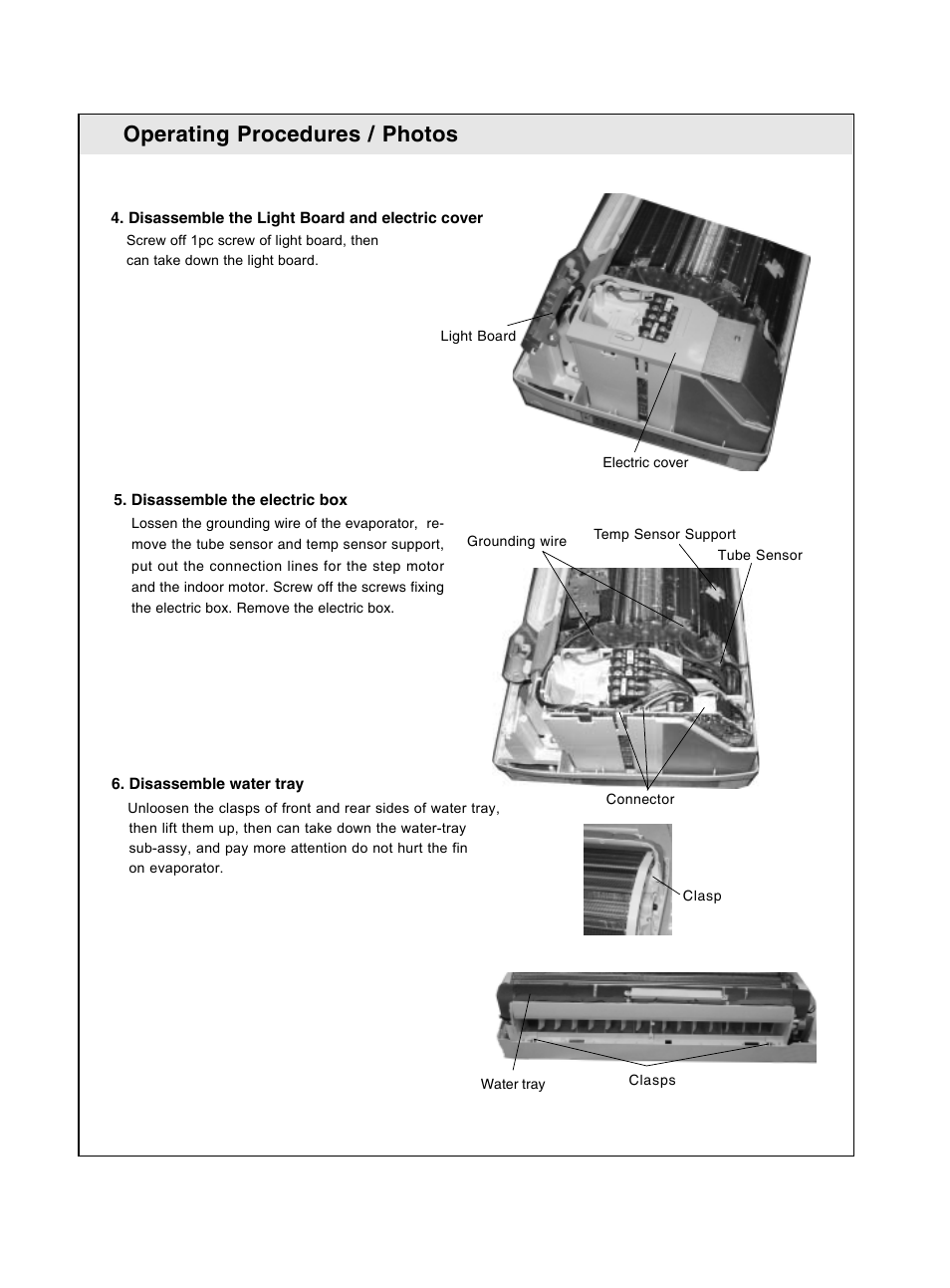 Operating procedures / photos | Sinclair KING ASH-09AK User Manual | Page 28 / 49