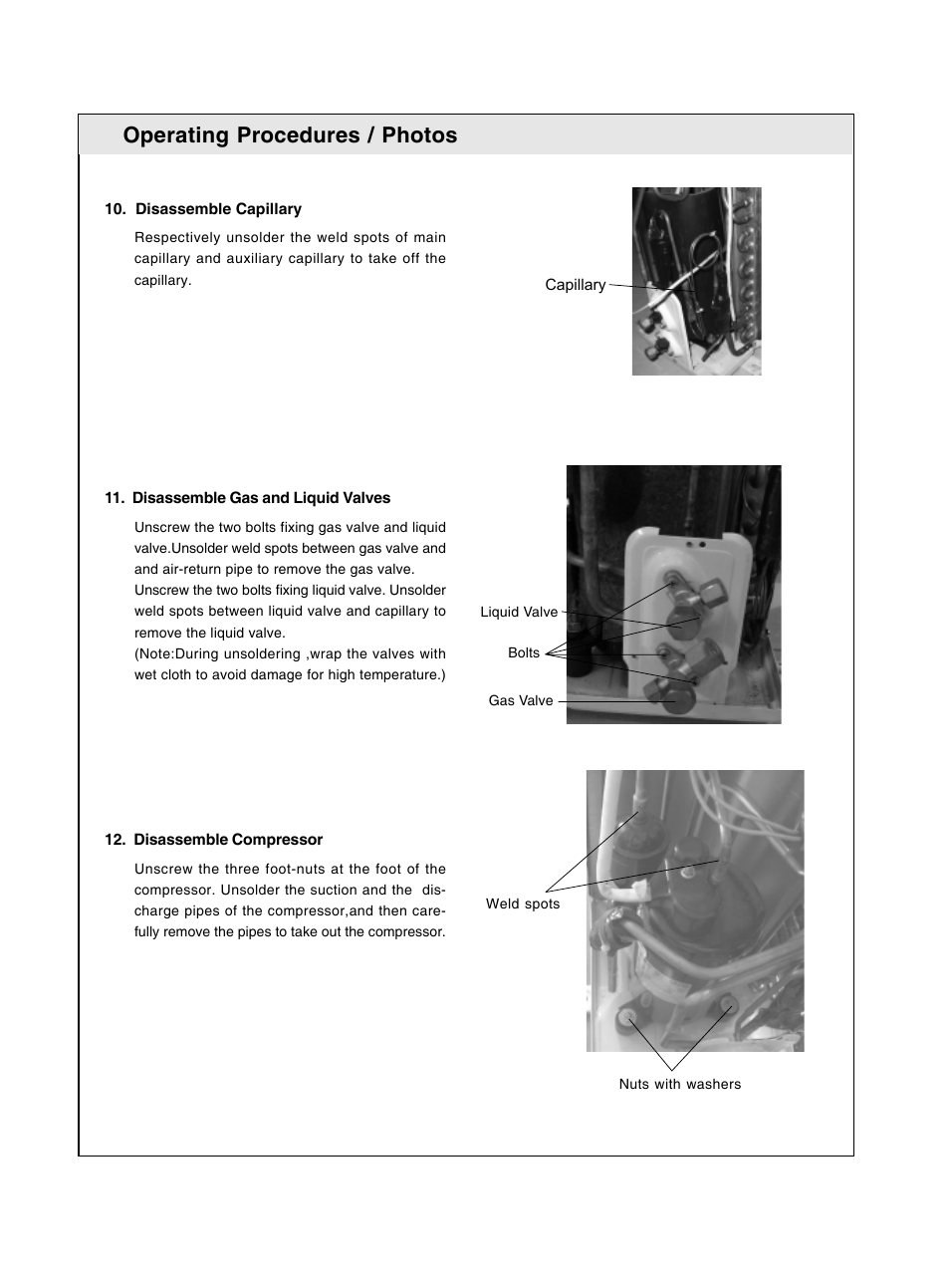 Operating procedures / photos | Sinclair KING ASH-09AK User Manual | Page 33 / 49