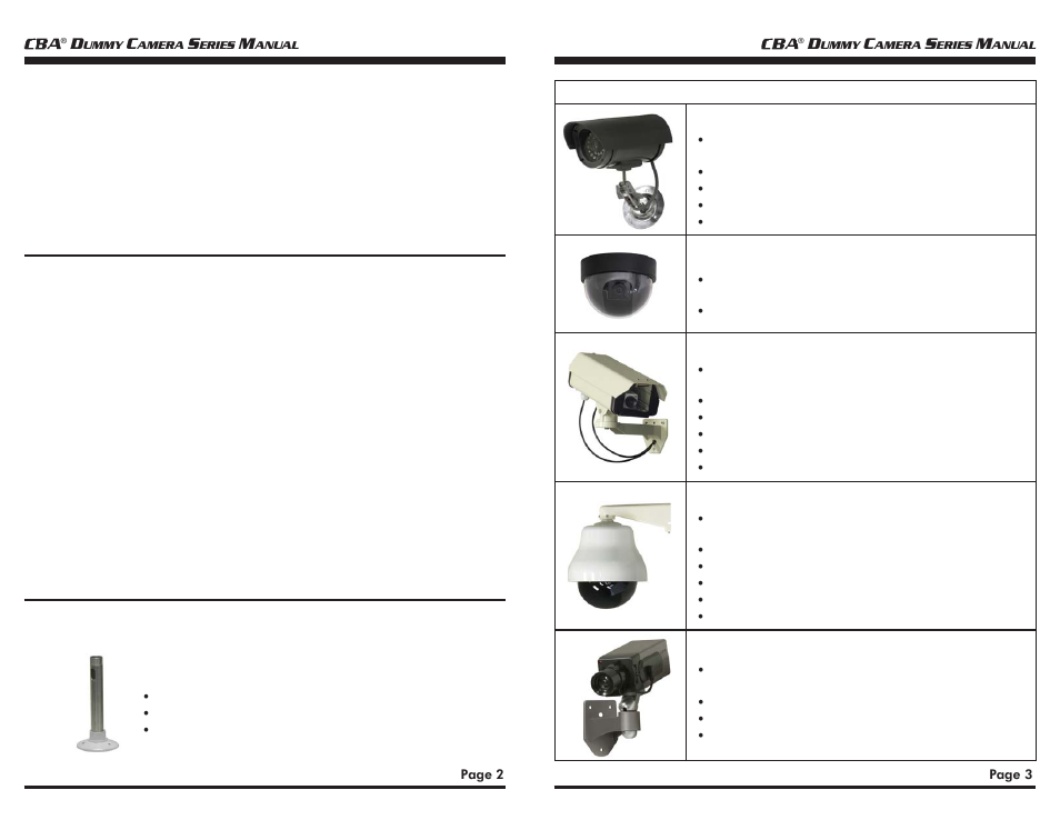 Seco-larm mounting brackets available | SECO-LARM USA VD-20NN User Manual | Page 2 / 2