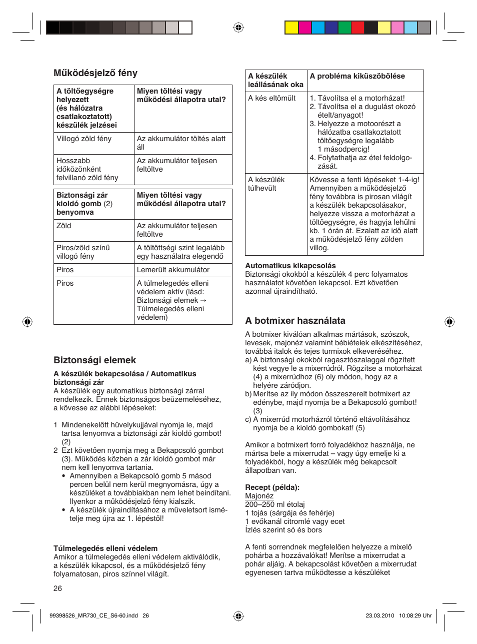 Braun MR730 cm User Manual | Page 25 / 54