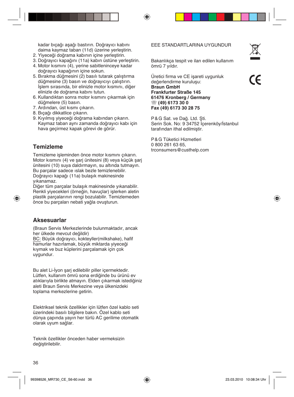 Braun MR730 cm User Manual | Page 35 / 54