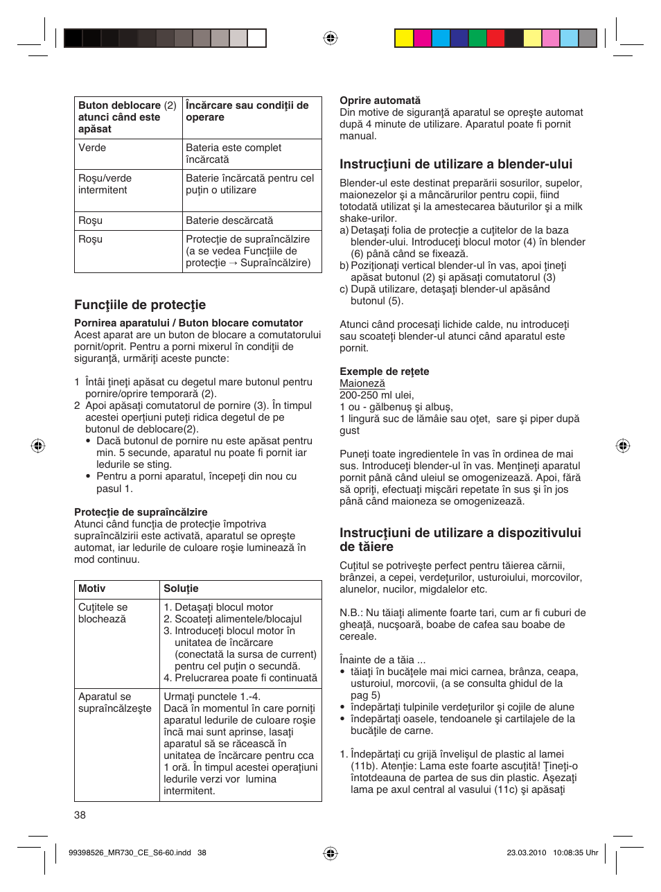 Braun MR730 cm User Manual | Page 37 / 54