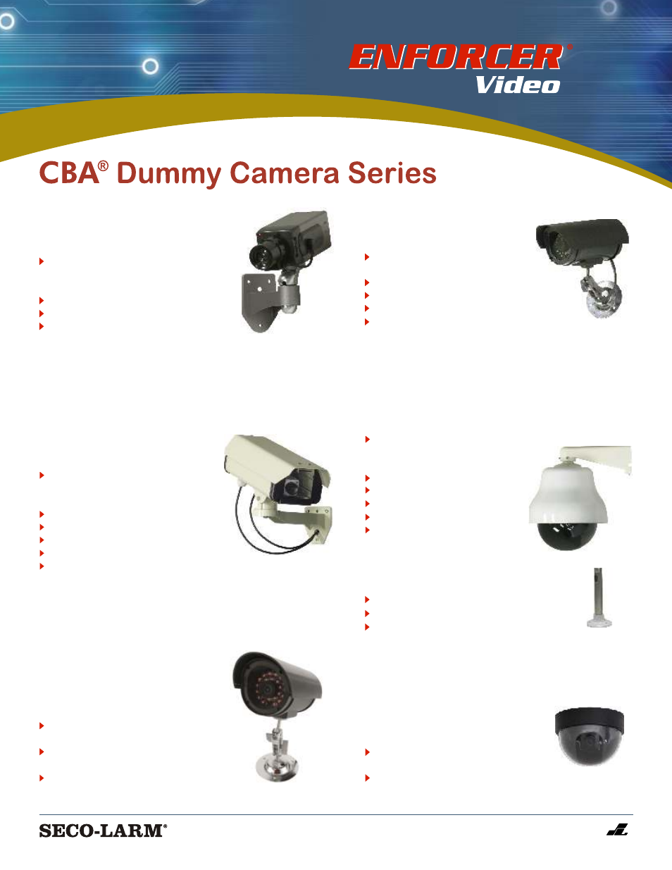 SECO-LARM USA VD-10BNA User Manual | 1 page