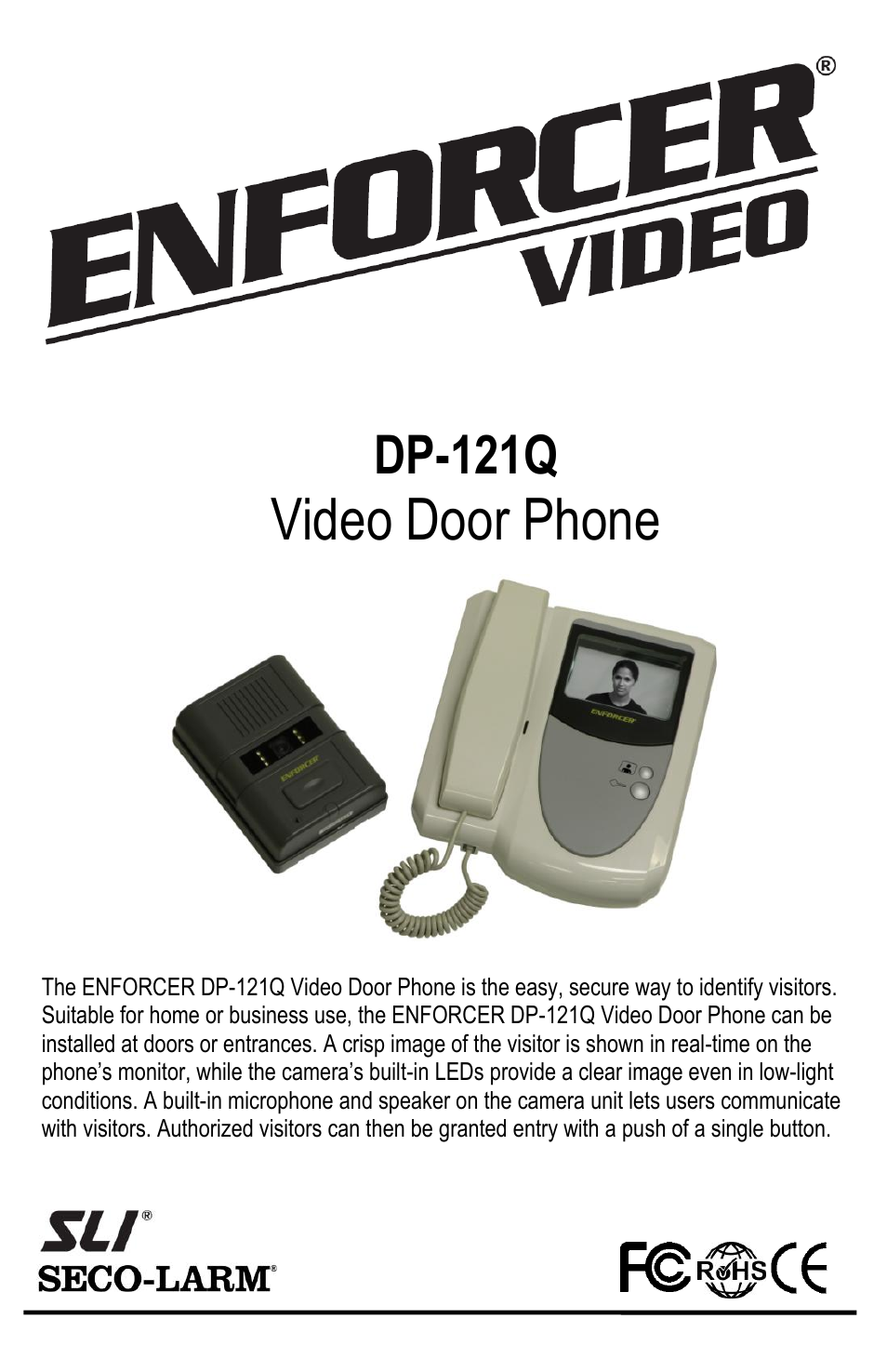 SECO-LARM USA Enforcer DP-121Q User Manual | 12 pages