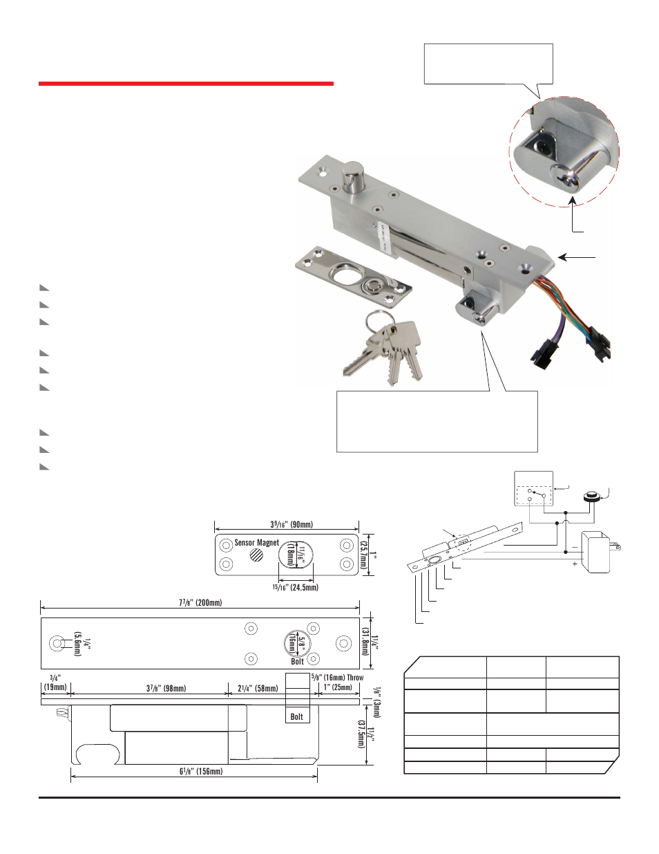 SECO-LARM USA SD-997A User Manual | 1 page