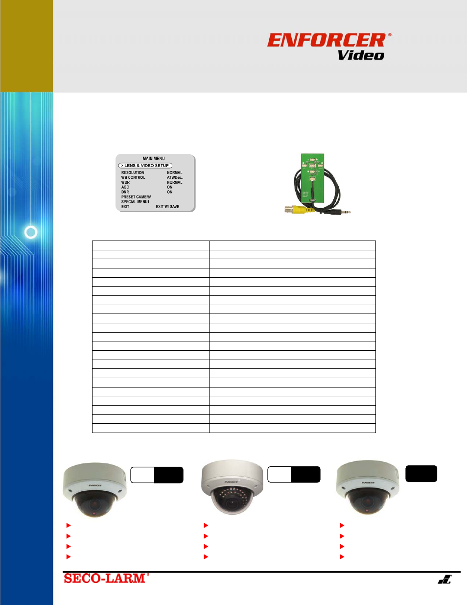 Day night day night, Other models available, Ev-2625-nkeq | SECO-LARM USA EV-2615-NKEQ User Manual | Page 2 / 2