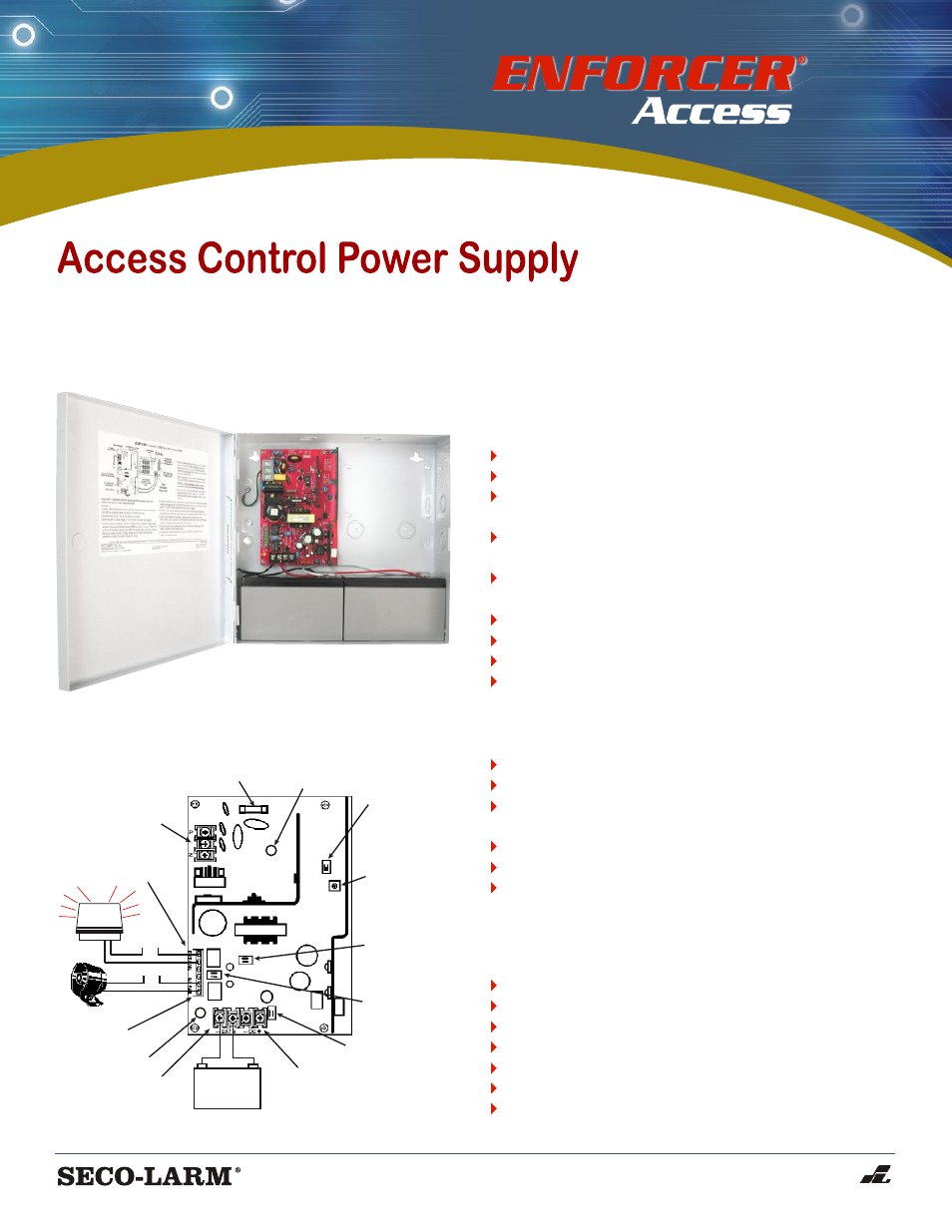 SECO-LARM USA EAP-5D1 User Manual | 1 page