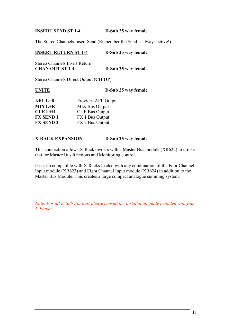 Solid State Logic 82BXEM01A User Manual | Page 15 / 16