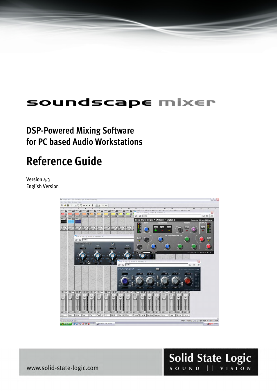 Solid State Logic Soundscape Mixer User Manual | 109 pages