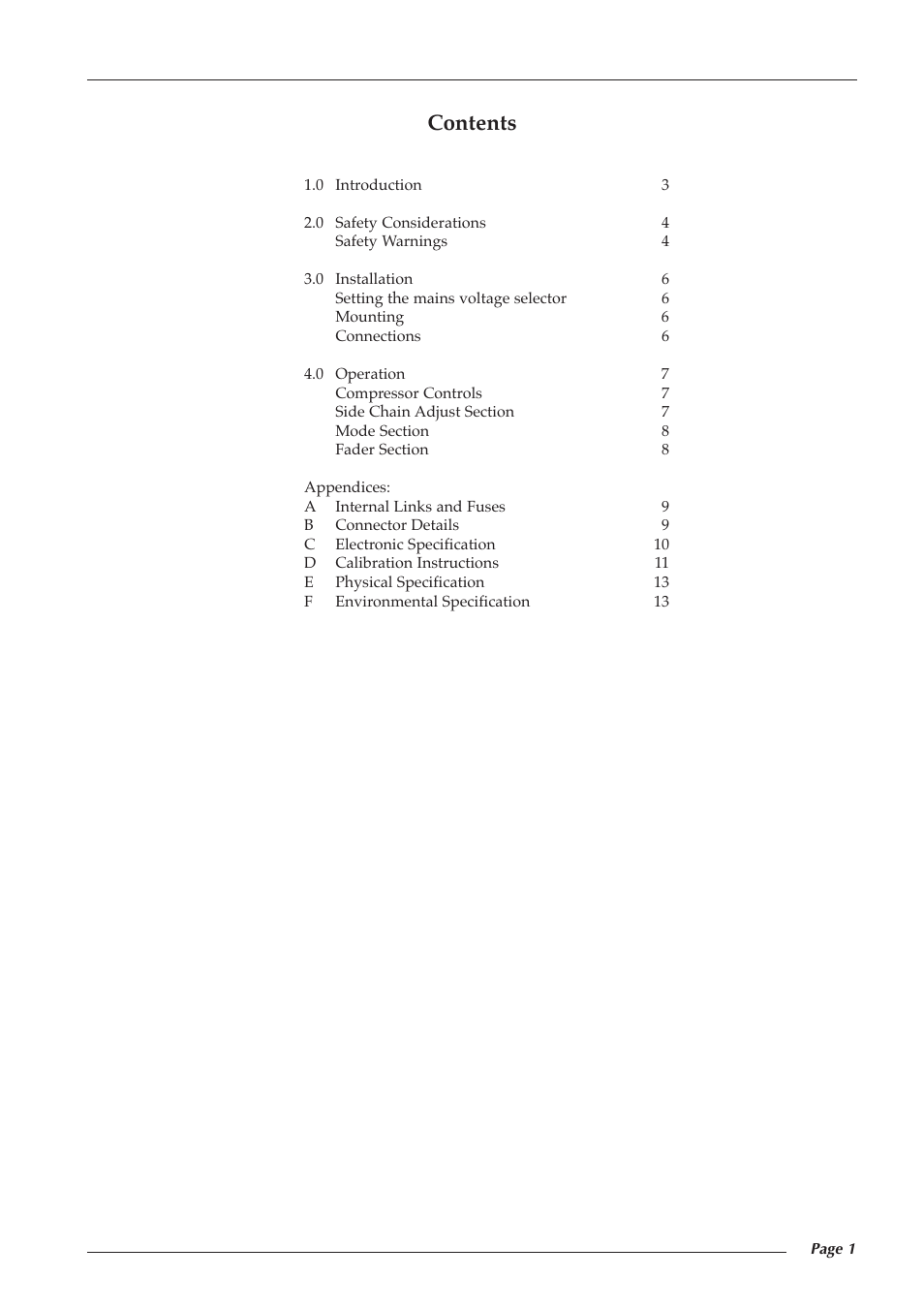 Solid State Logic XLOGIC 82S6XL010D User Manual | Page 5 / 18