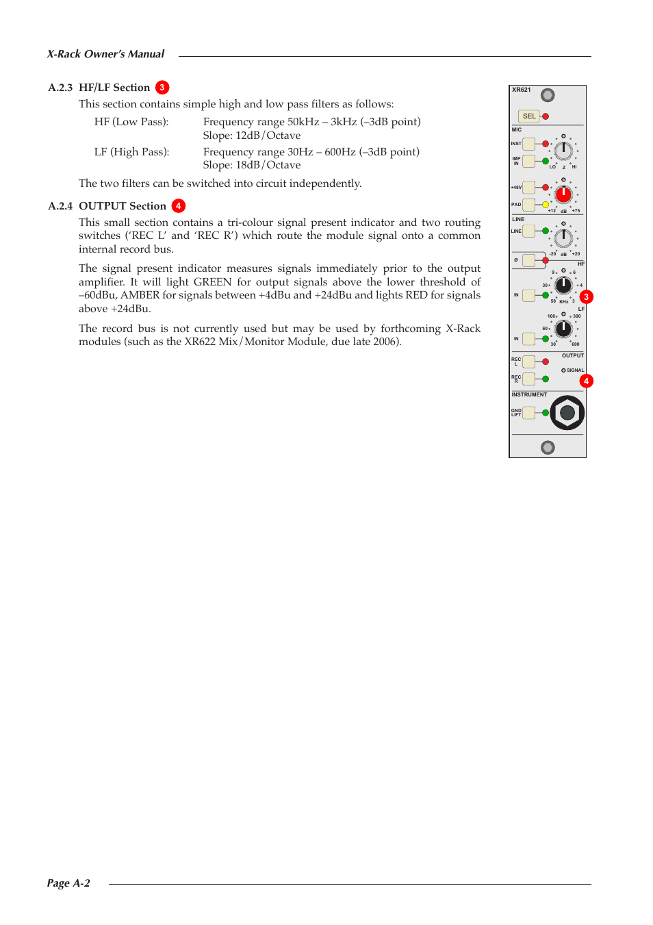 Solid State Logic 82S6XR0A0B User Manual | Page 4 / 8