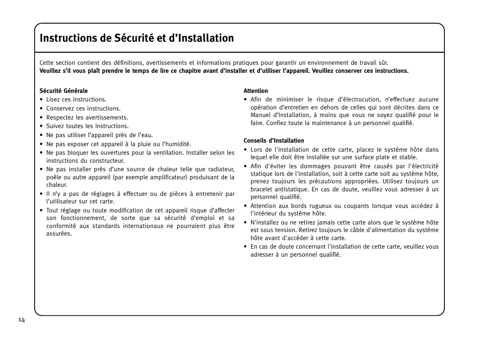 Instructions de sécurité et d’installation | Solid State Logic MadiXtreme MADI I/O User Manual | Page 16 / 40