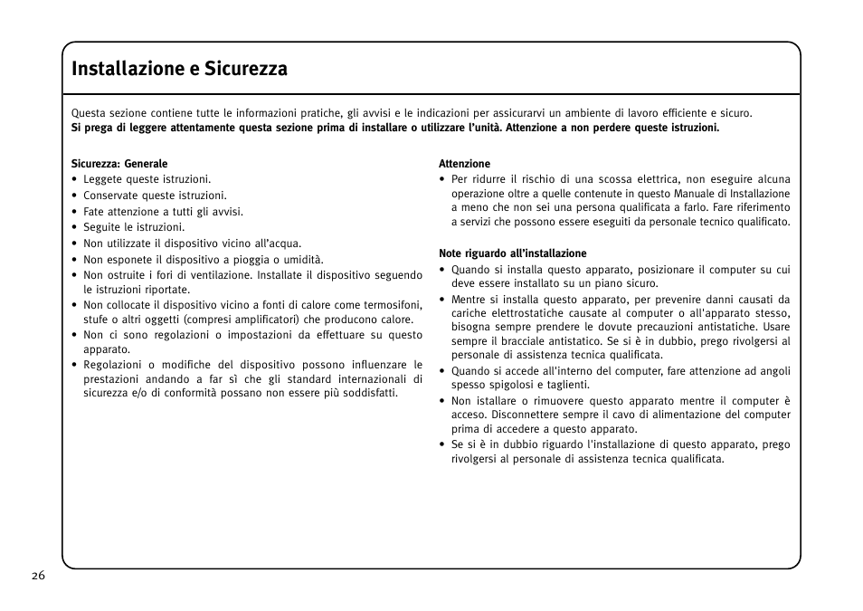 Installazione e sicurezza | Solid State Logic MadiXtreme MADI I/O User Manual | Page 28 / 40