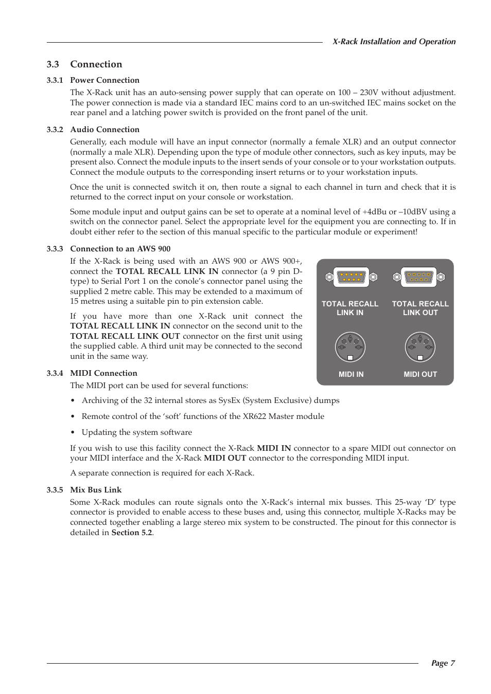 Solid State Logic X-Logic Series User Manual | Page 11 / 58