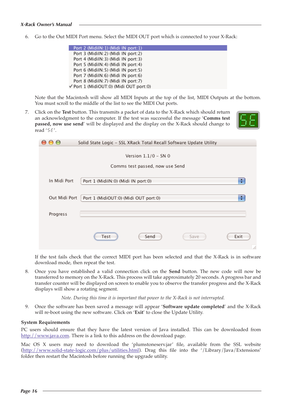 Solid State Logic X-Logic Series User Manual | Page 20 / 58