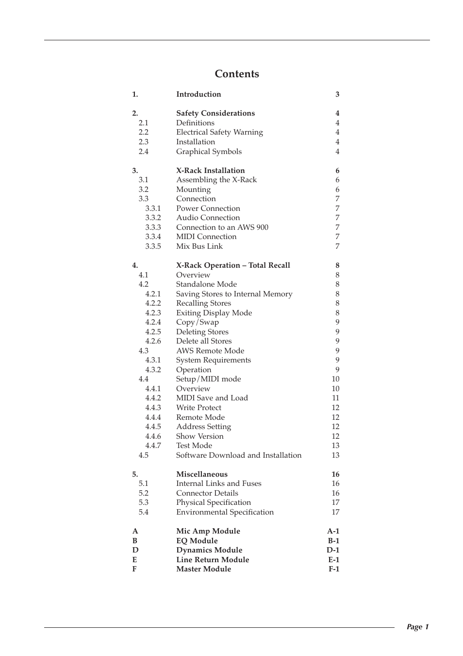 Solid State Logic X-Logic Series User Manual | Page 5 / 58