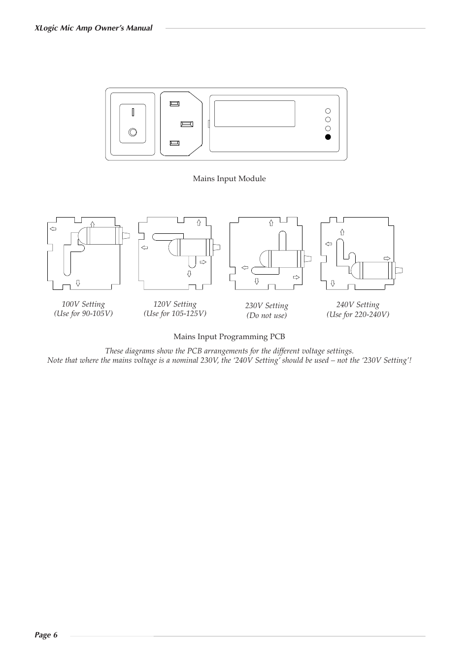 Xlogic mic amp owner’s manual page 6 | Solid State Logic 82S6XL020E User Manual | Page 10 / 32