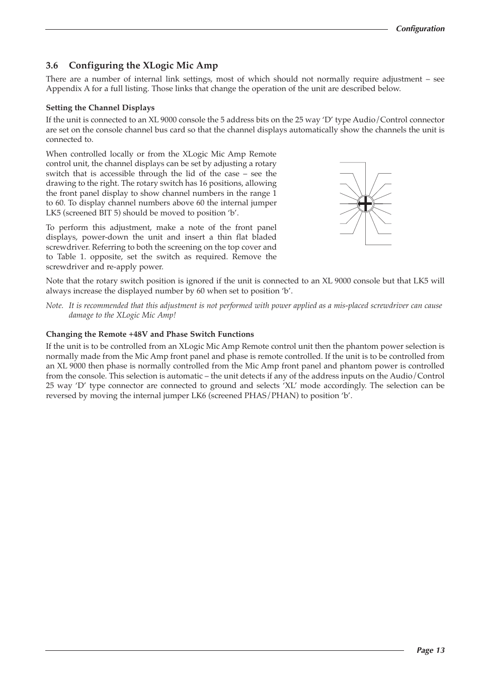 Solid State Logic 82S6XL020E User Manual | Page 17 / 32