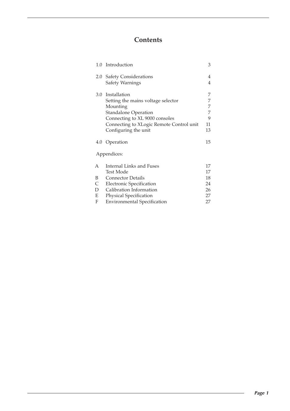 Solid State Logic 82S6XL020E User Manual | Page 5 / 32