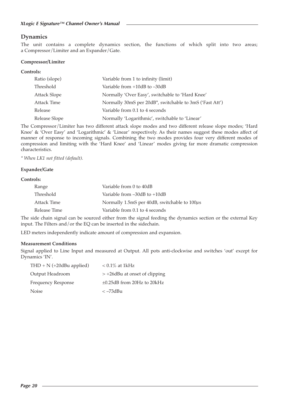 Solid State Logic 82S6XL090A User Manual | Page 24 / 30